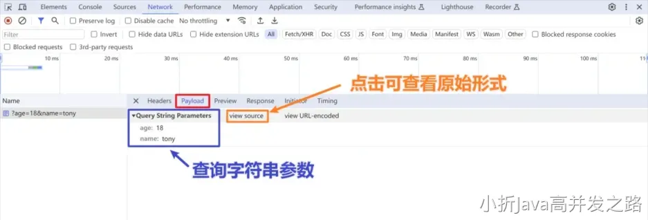 查询字符串参数